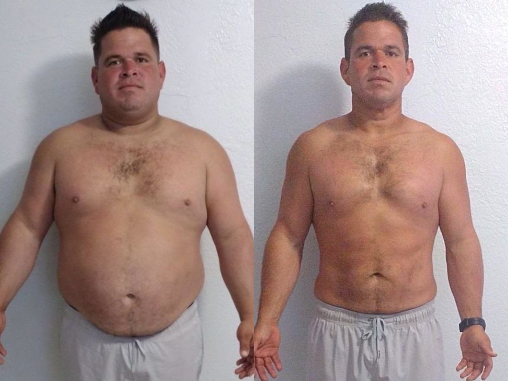 Resultado de cliente: antes y después