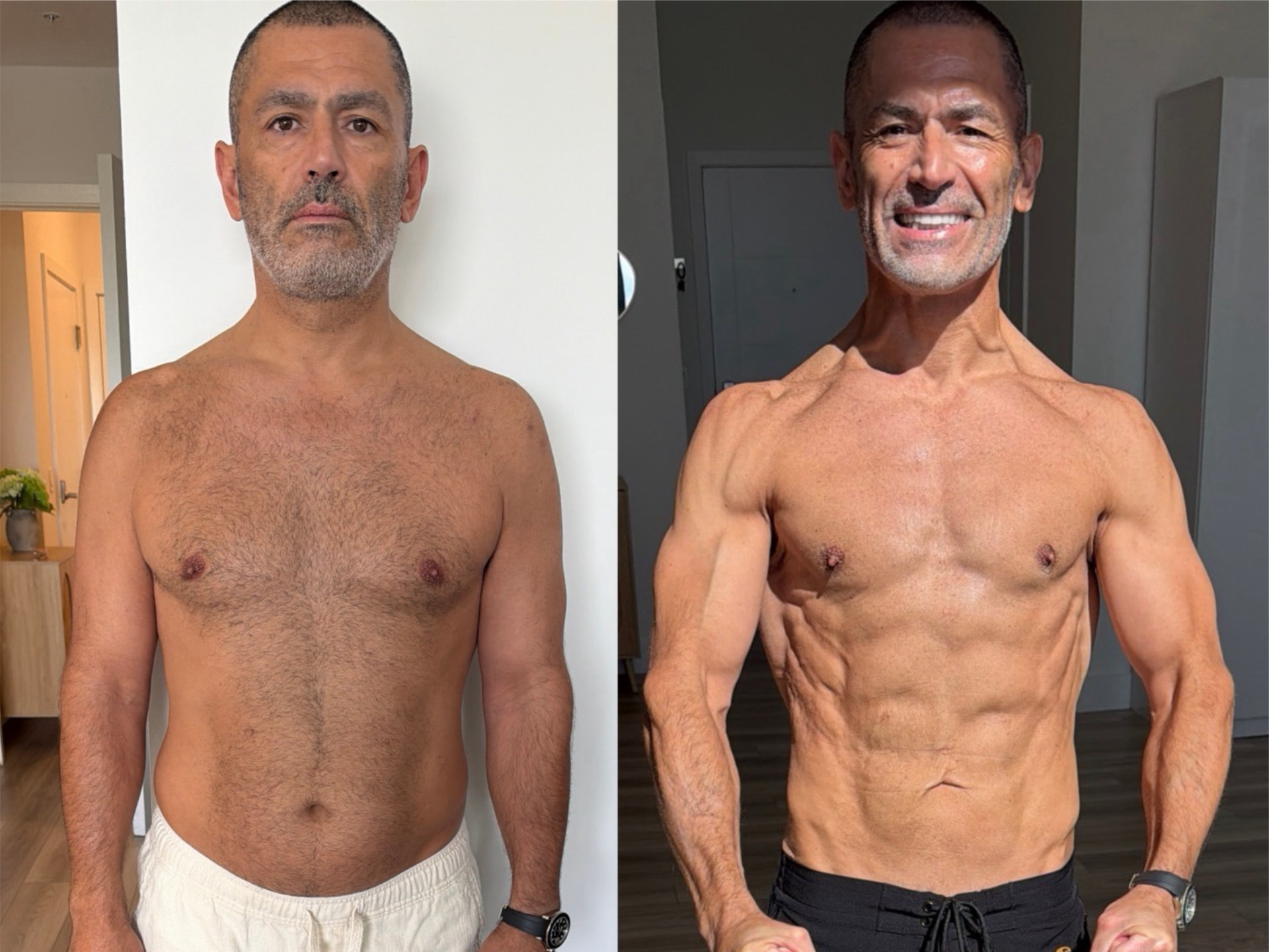 Resultado de cliente: antes y después